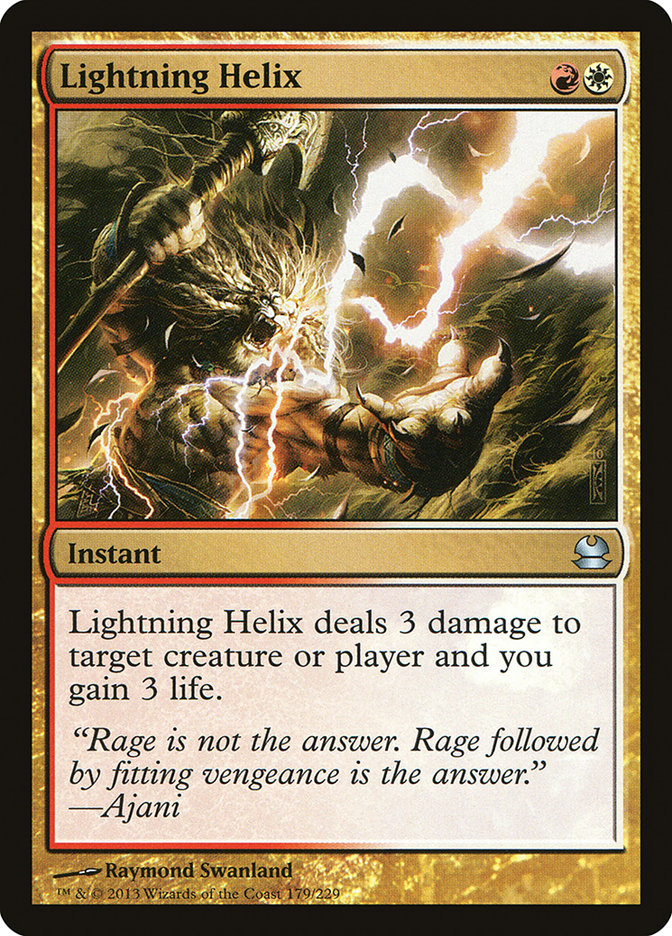 Lightning Helix [Modern Masters] | North Valley Games