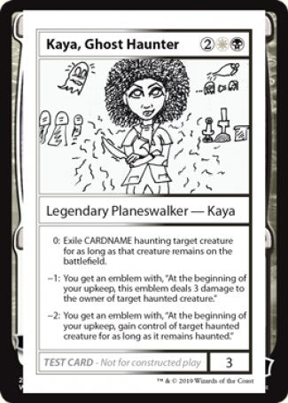 Kaya, Ghost Haunter (2021 Edition) [Mystery Booster Playtest Cards] | North Valley Games