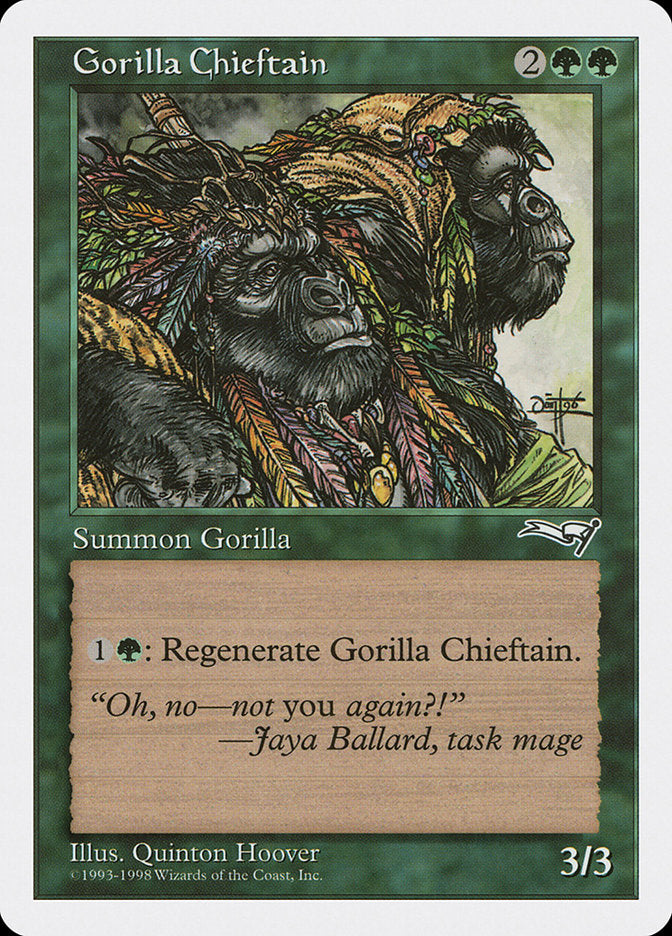 Gorilla Chieftain [Anthologies] | North Valley Games
