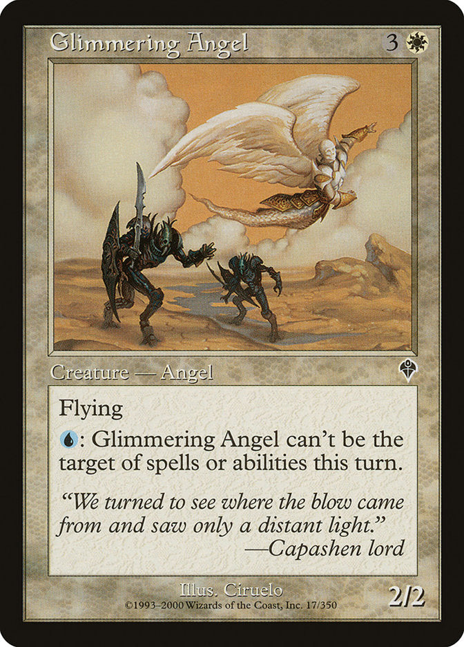 Glimmering Angel [Invasion] | North Valley Games