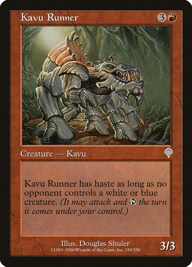 Kavu Runner [Invasion] | North Valley Games