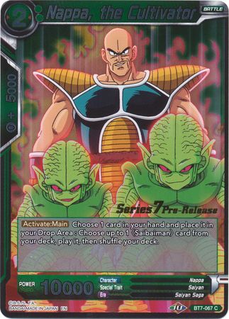 Nappa, the Cultivator (BT7-067_PR) [Assault of the Saiyans Prerelease Promos] | North Valley Games