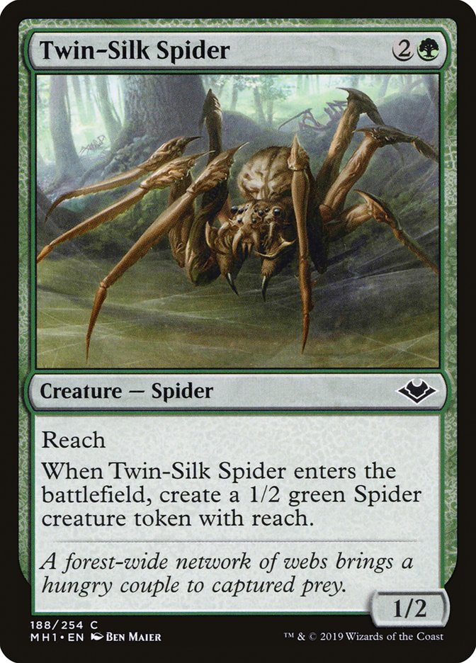 Twin-Silk Spider [Modern Horizons] | North Valley Games
