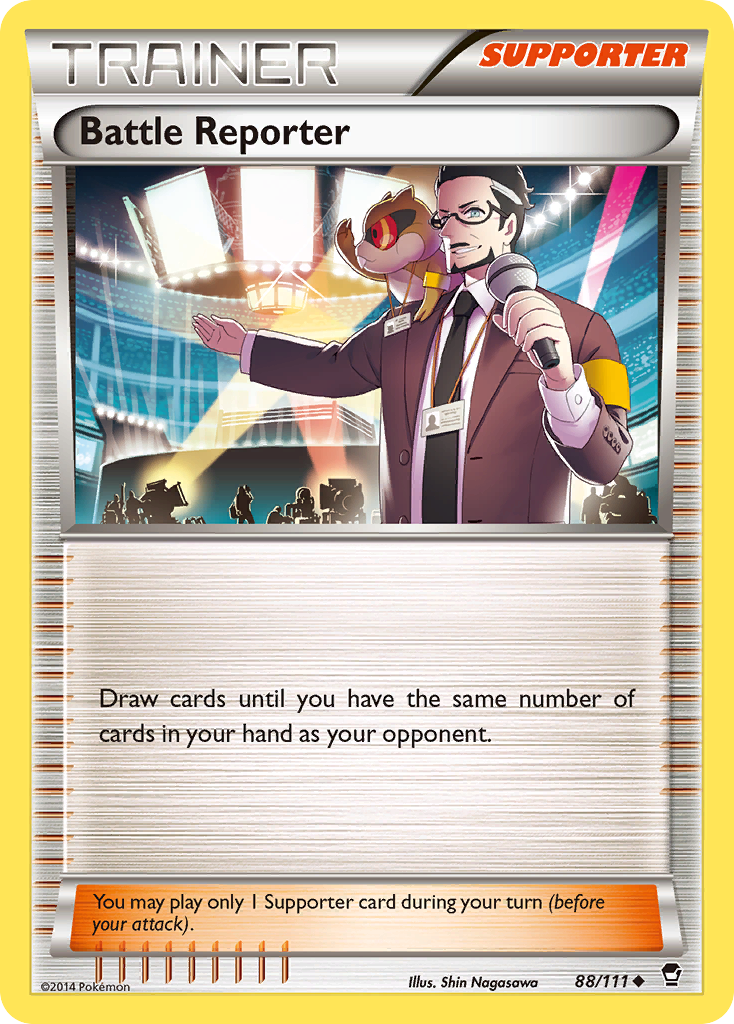 Battle Reporter (88/111) [XY: Furious Fists] | North Valley Games