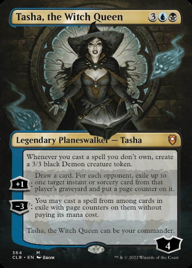 Tasha, the Witch Queen (Borderless) [Commander Legends: Battle for Baldur's Gate] | North Valley Games