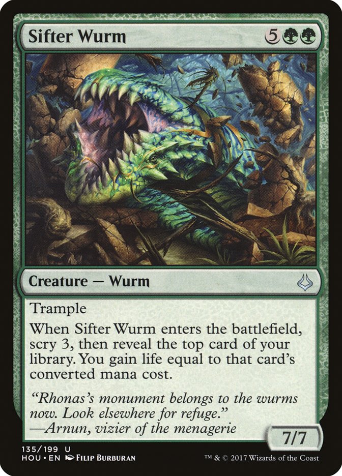 Sifter Wurm [Hour of Devastation] | North Valley Games