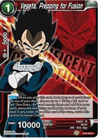 Vegeta, Prepping for Fusion (BT6-009) [Magnificent Collection Gogeta Version] | North Valley Games