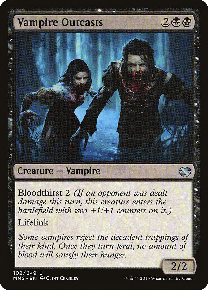 Vampire Outcasts [Modern Masters 2015] | North Valley Games