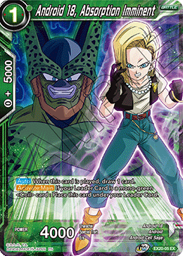 Android 18, Absorption Imminent (EX20-05) [Ultimate Deck 2022] | North Valley Games