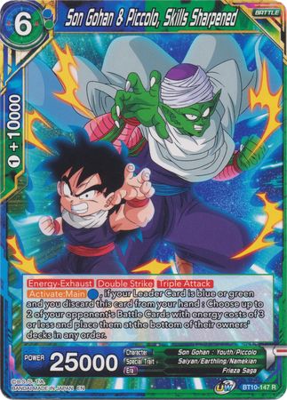Son Gohan & Piccolo, Skills Sharpened (BT10-147) [Rise of the Unison Warrior] | North Valley Games