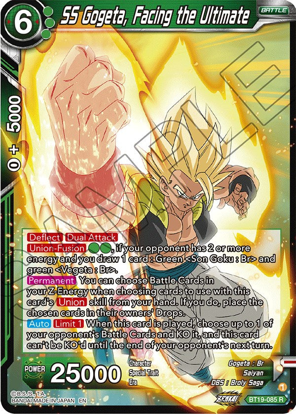 SS Gogeta, Facing the Ultimate (BT19-085) [Fighter's Ambition] | North Valley Games