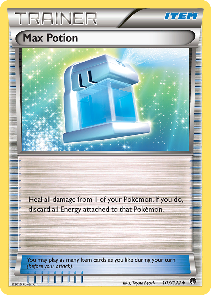 Max Potion (103/122) [XY: BREAKpoint] | North Valley Games