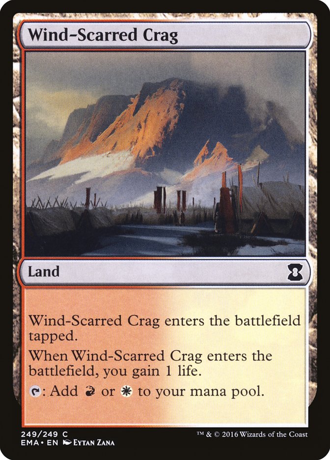 Wind-Scarred Crag [Eternal Masters] | North Valley Games