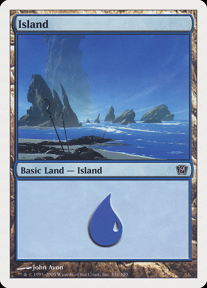 Island (336) [Ninth Edition] | North Valley Games