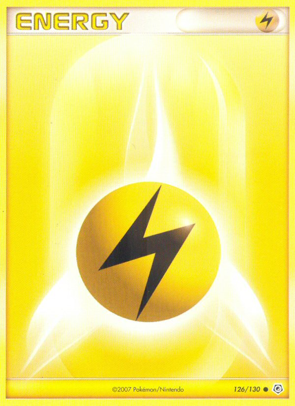 Lightning Energy (126/130) [Diamond & Pearl: Base Set] | North Valley Games
