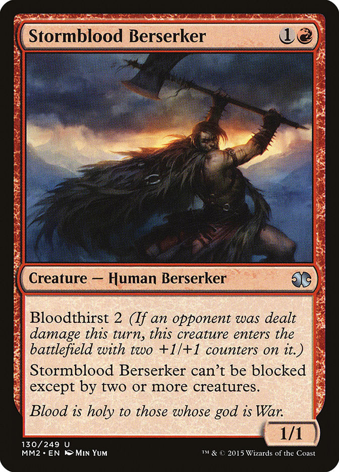 Stormblood Berserker [Modern Masters 2015] | North Valley Games