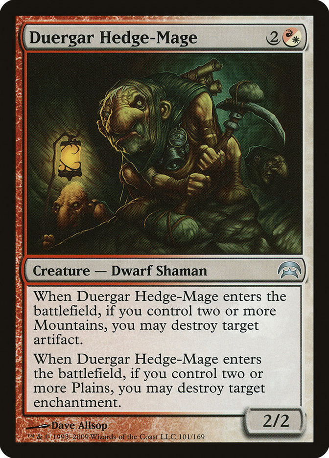 Duergar Hedge-Mage [Planechase] | North Valley Games