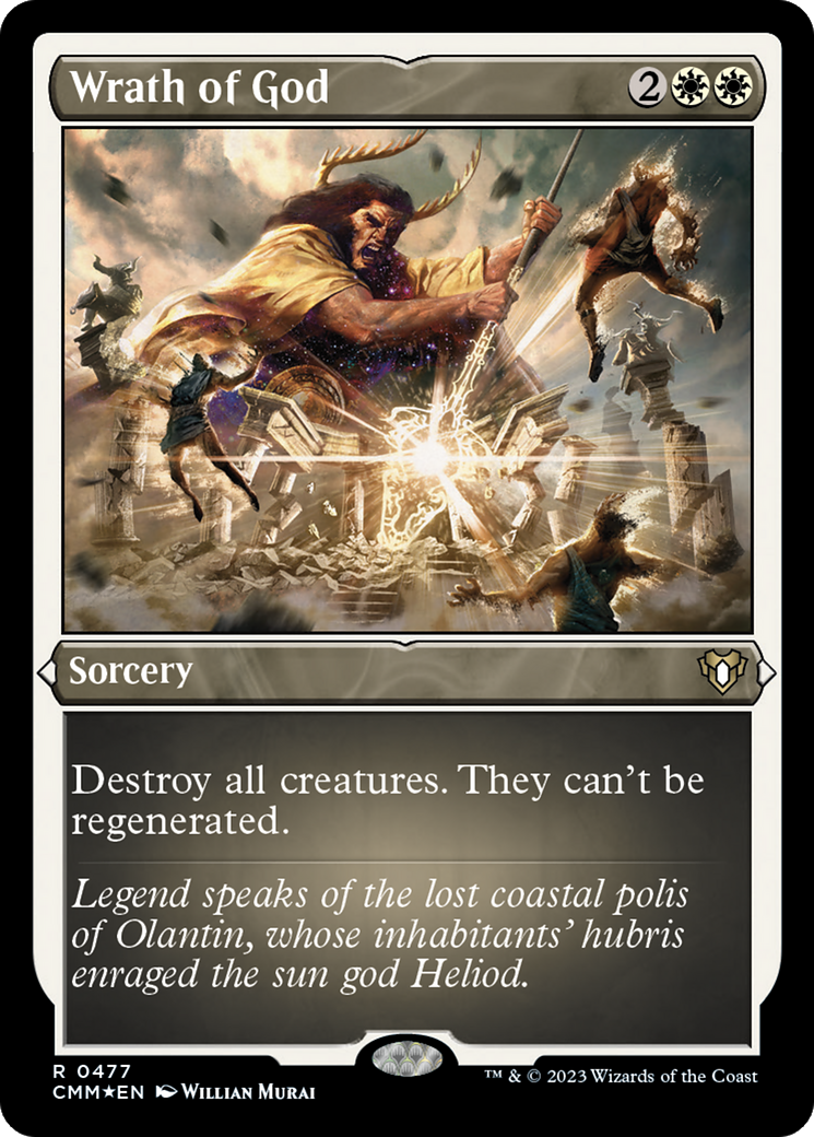 Wrath of God (Foil Etched) [Commander Masters] | North Valley Games