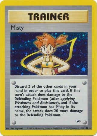 Misty (18/132) [Gym Heroes Unlimited] | North Valley Games