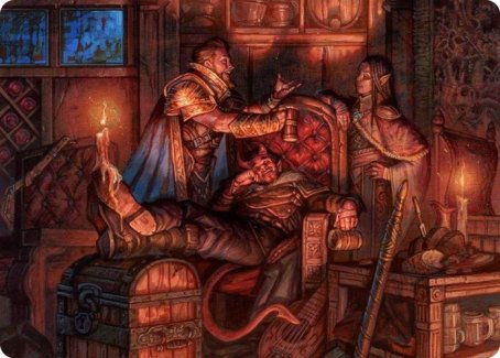 Long Rest Art Card [Dungeons & Dragons: Adventures in the Forgotten Realms Art Series] | North Valley Games