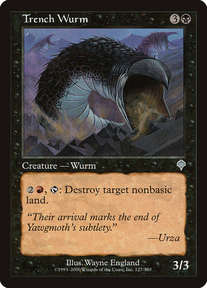 Trench Wurm [Invasion] | North Valley Games