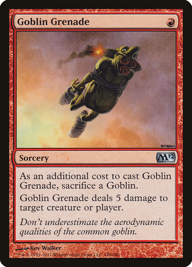 Goblin Grenade [Magic 2012] | North Valley Games