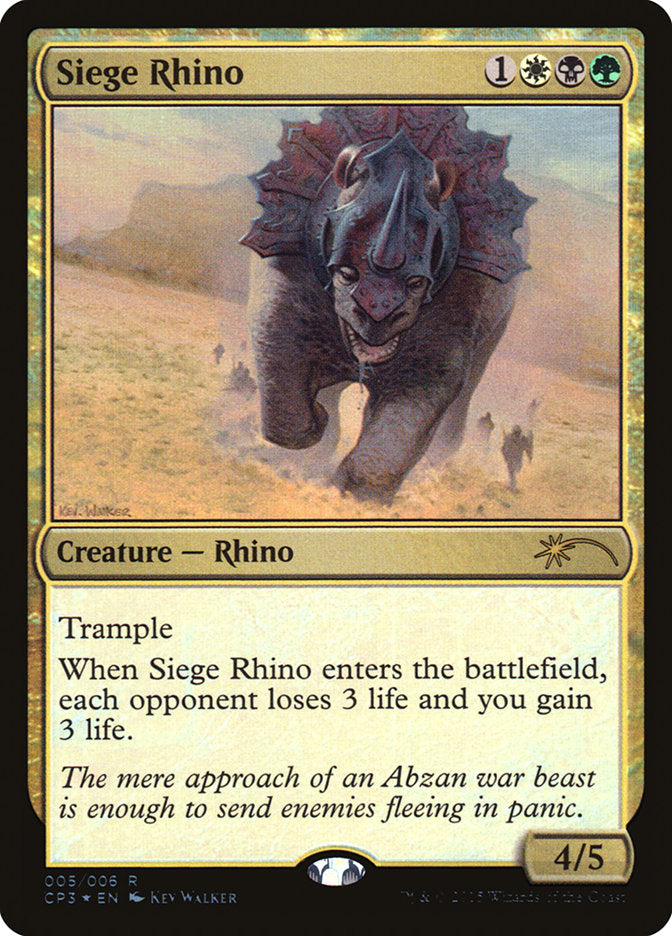 Siege Rhino [Magic Origins Clash Pack] | North Valley Games