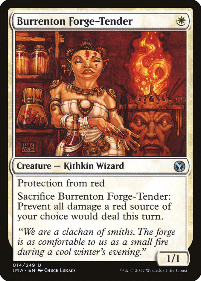 Burrenton Forge-Tender [Iconic Masters] | North Valley Games
