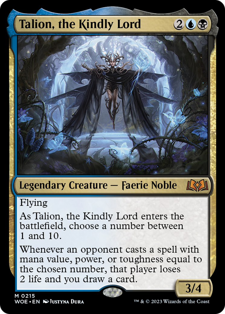 Talion, the Kindly Lord [Wilds of Eldraine] | North Valley Games