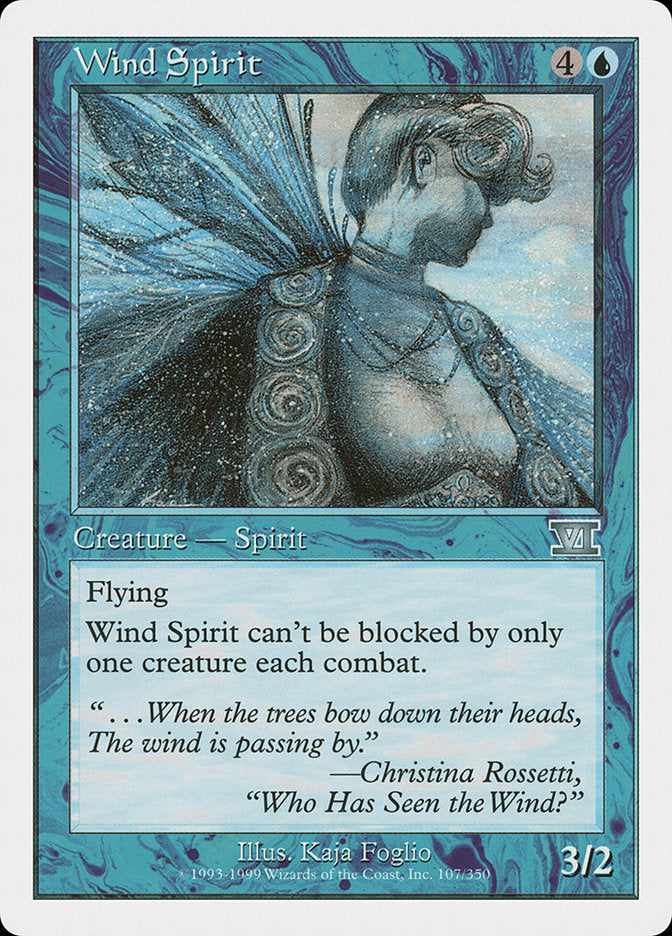 Wind Spirit [Classic Sixth Edition] | North Valley Games