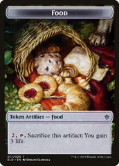Bear // Food (17) Double-Sided Token [Throne of Eldraine Tokens] | North Valley Games
