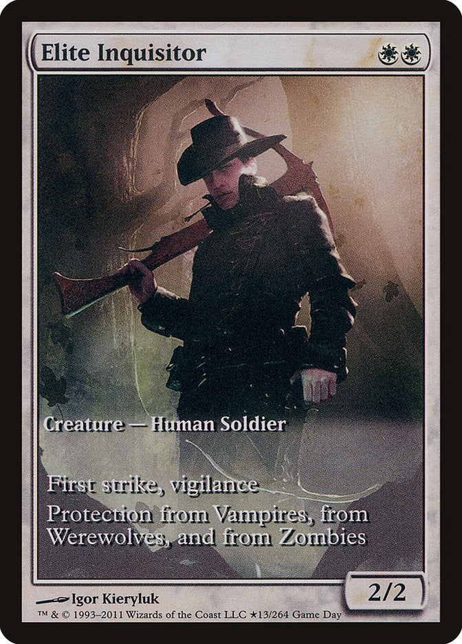Elite Inquisitor (Game Day) [Innistrad Promos] | North Valley Games