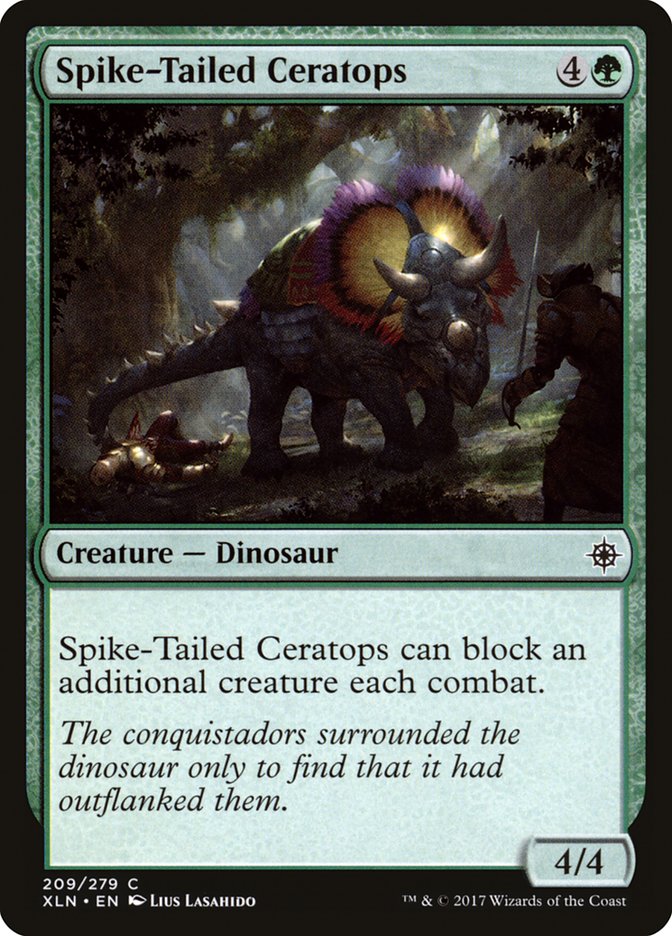 Spike-Tailed Ceratops [Ixalan] | North Valley Games
