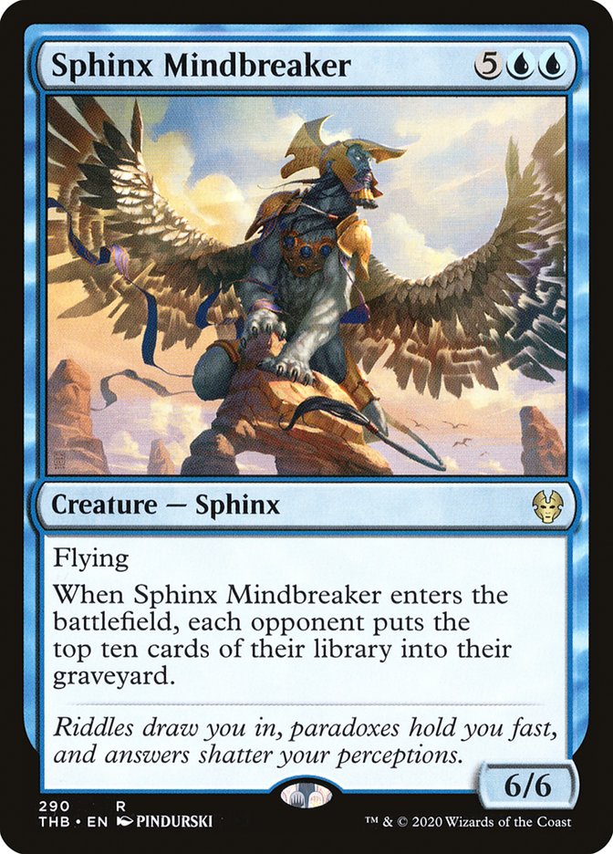Sphinx Mindbreaker [Theros Beyond Death] | North Valley Games