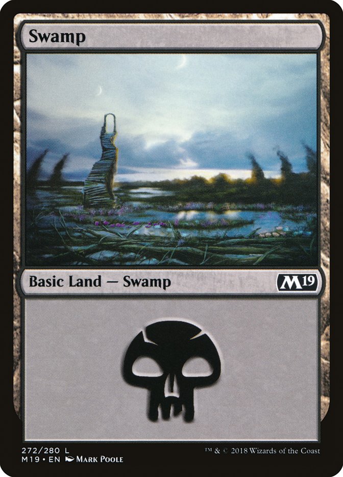 Swamp (272) [Core Set 2019] | North Valley Games