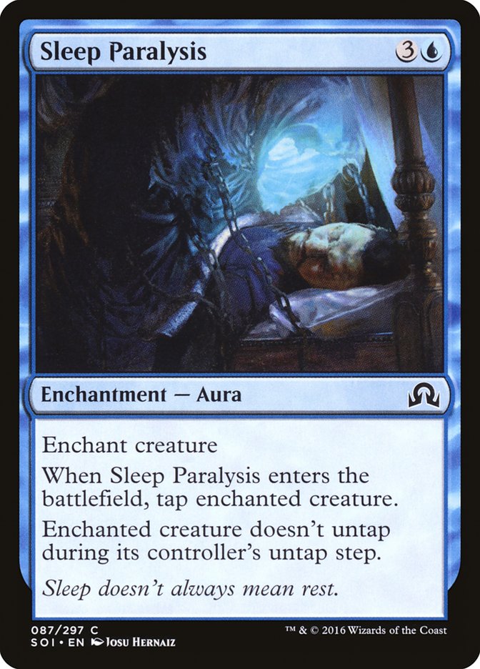 Sleep Paralysis [Shadows over Innistrad] | North Valley Games