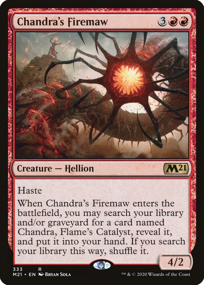 Chandra's Firemaw [Core Set 2021] | North Valley Games