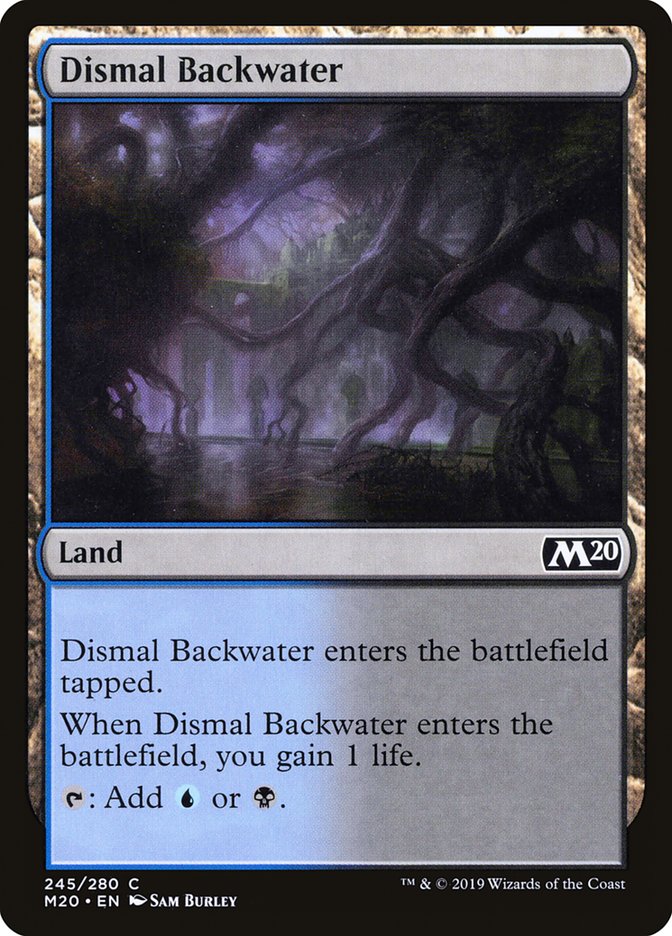 Dismal Backwater [Core Set 2020] | North Valley Games