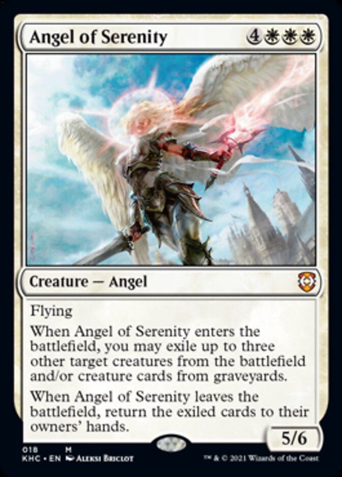 Angel of Serenity [Kaldheim Commander] | North Valley Games