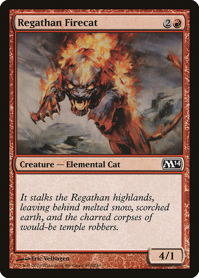 Regathan Firecat [Magic 2014] | North Valley Games