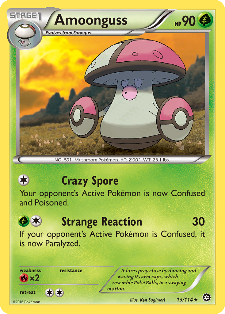 Amoonguss (13/114) [XY: Steam Siege] | North Valley Games