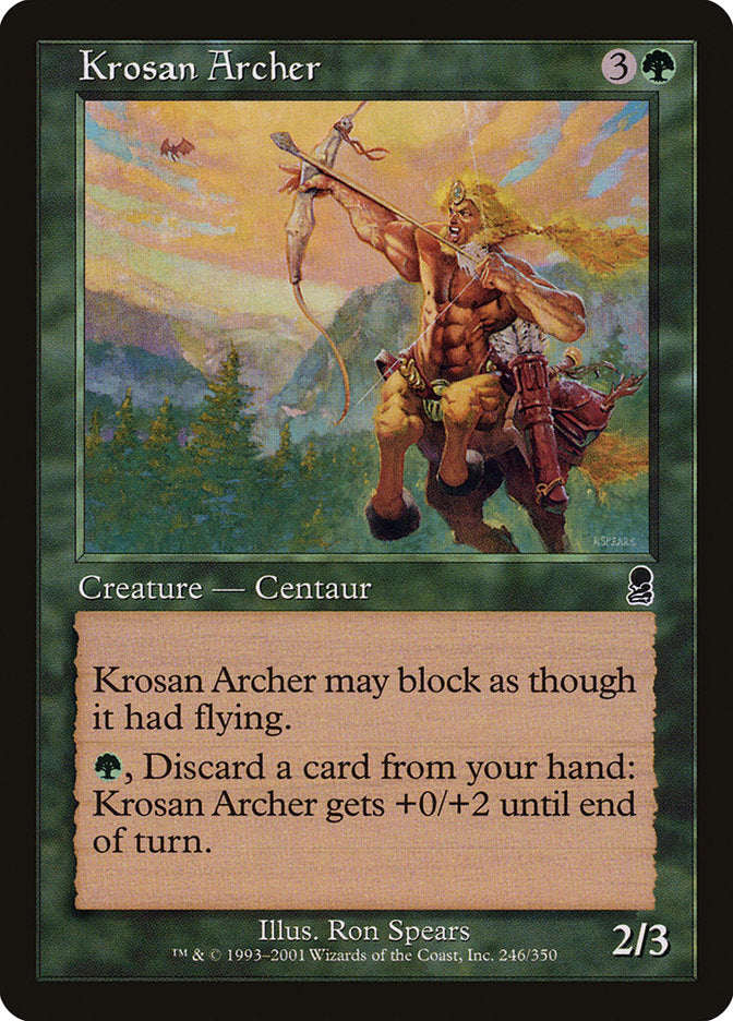 Krosan Archer [Odyssey] | North Valley Games