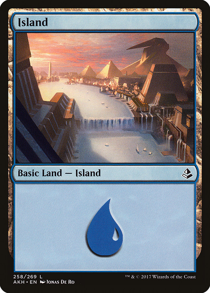 Island (258) [Amonkhet] | North Valley Games
