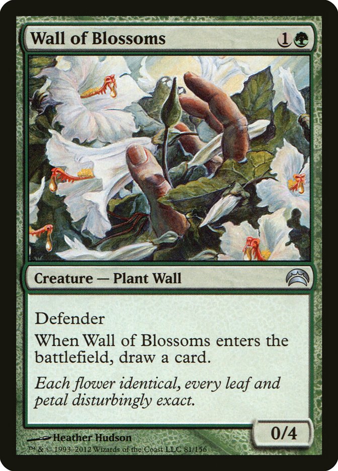 Wall of Blossoms [Planechase 2012] | North Valley Games