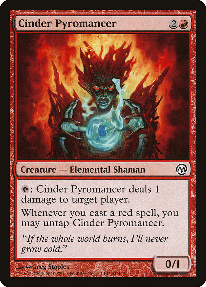 Cinder Pyromancer [Duels of the Planeswalkers] | North Valley Games