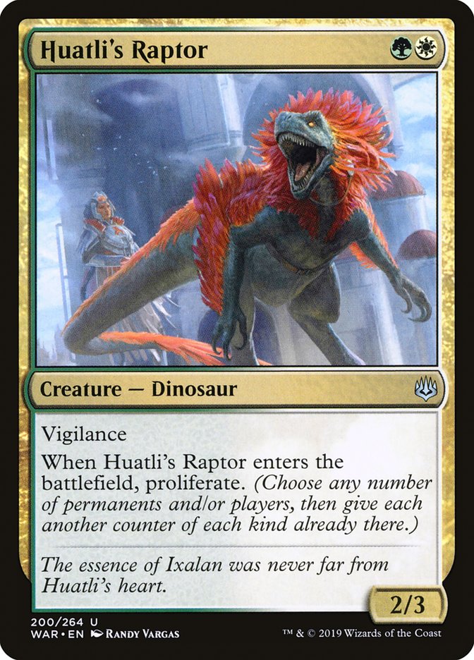 Huatli's Raptor [War of the Spark] | North Valley Games