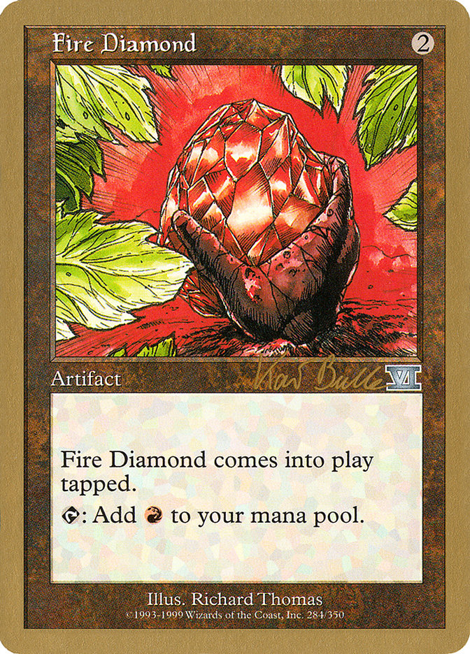 Fire Diamond (Kai Budde) [World Championship Decks 1999] | North Valley Games