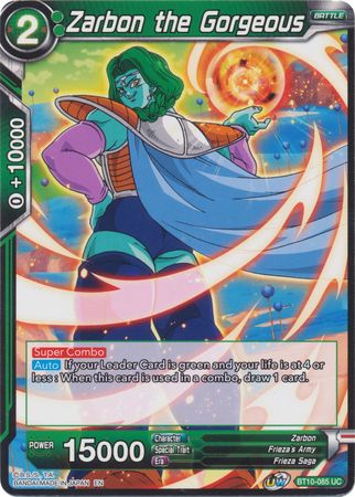 Zarbon the Gorgeous (BT10-085) [Rise of the Unison Warrior 2nd Edition] | North Valley Games