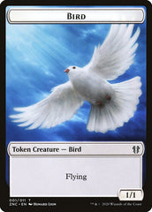 Bird // Kor Ally Double-Sided Token [Zendikar Rising Commander Tokens] | North Valley Games