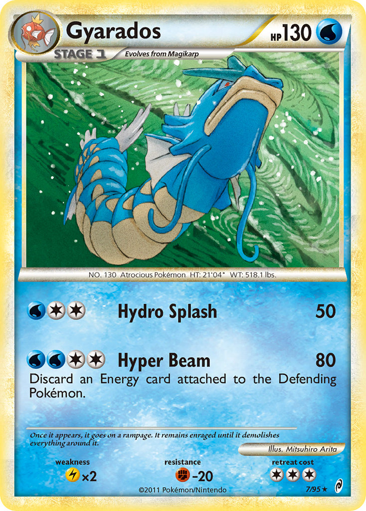 Gyarados (7/95) [HeartGold & SoulSilver: Call of Legends] | North Valley Games